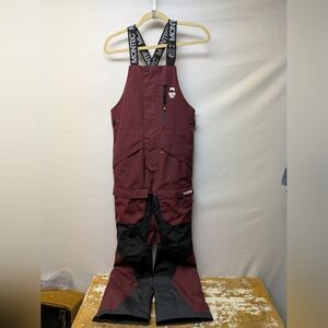 Women's Fawk W Ski Pants Burgundy Size S